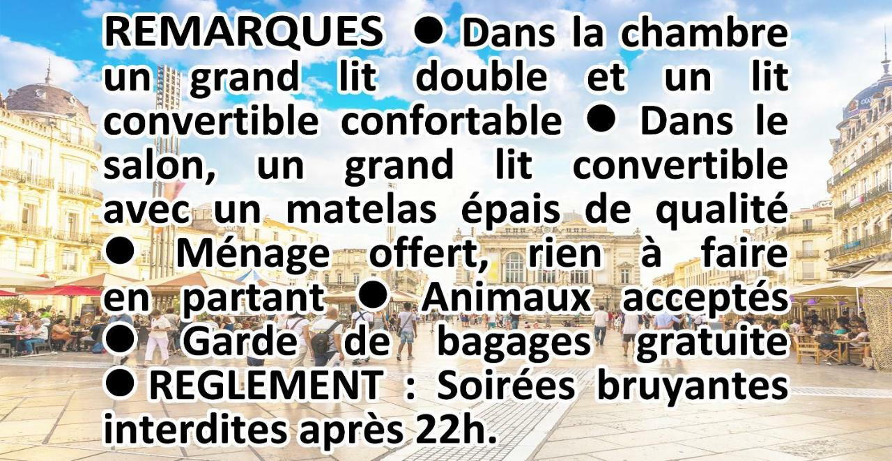 Comedie Musee-Fabre Parking Offert Climatisation Daire Montpellier Dış mekan fotoğraf